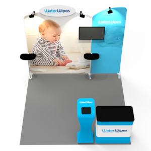 10x10ft Portable Exhibition Stand Display Booth 4 - Image 2