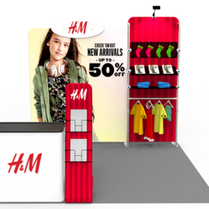 10x10ft Portable Exhibition Stand Display Booth 21 - Image 4