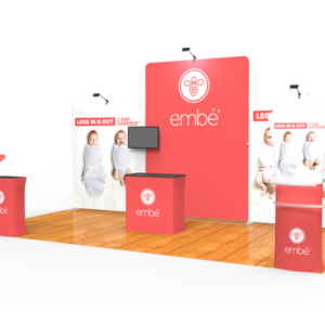 10x20ft Portable Exhibition Stand Display Booth L - Image 3