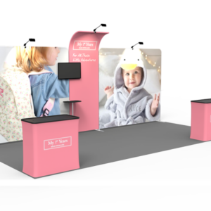 10x20ft Portable Exhibition Stand Display Booth 4 - Image 2