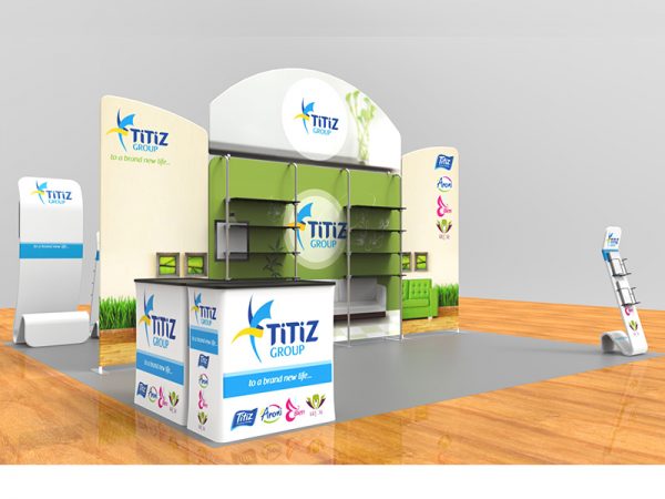 20x20ft Portable Exhibition Stand Display Booth D