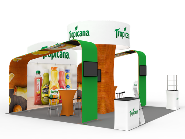 20x20ft Portable Exhibition Stand Display Booth 1