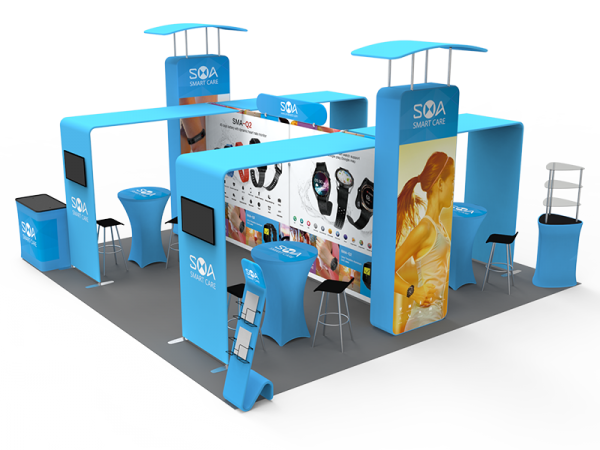 20x20ft Portable Exhibition Stand Display Booth 3