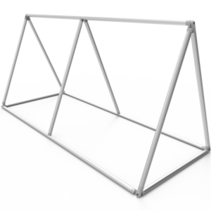 Triangle Outdoor Tension Fabric Banner Stand - Image 2