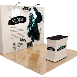 3m Straight Expanding Pop Up Display - Image 2