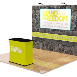 3m Straight Expanding Pop Up Display - Image 1