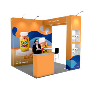 10 x 10 SEG Pop Up Booth XP-030322036 - Image 3