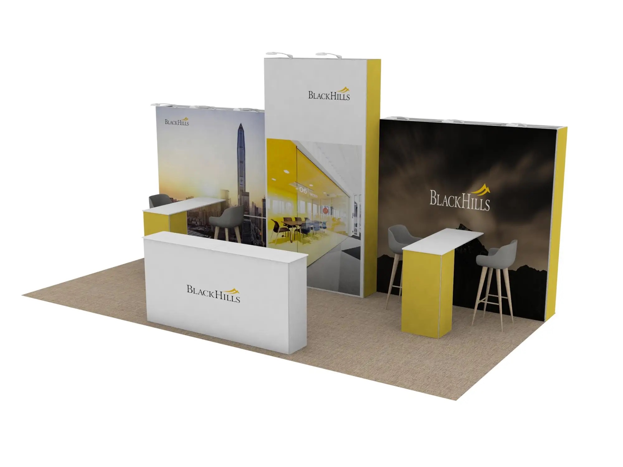 10 x 20 SEG Pop Up Booth 020B