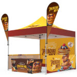 Pop-up Canopy 10x10ft Custom Package 12