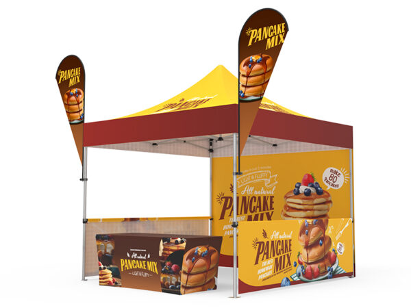 Pop-up Canopy 10x10ft Custom Package 12