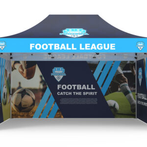 Pop-up Tent 10x15ft with Double-sided Full Backwall & 2x Double-sided Full Side Panel - Image 2