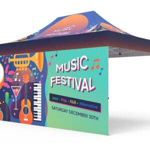 Pop-up Tent 10x15ft with Double-Sided Full Backwall - Image 4