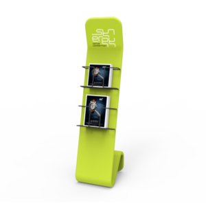Snakelike Brochure Stand with Graphics - Image 2