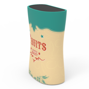 Tapered Trade Show Counter with Fabric Printing - Image 4
