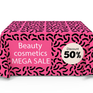 4ft Loose Table Runner with Graphic Printing - Image 2