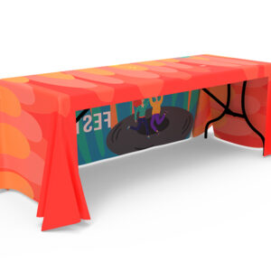 6ft Loose Table Throw 3-Sided - Image 2