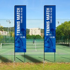 Rectangular Banner - Large 12ft - with Ground Spike - Image 5