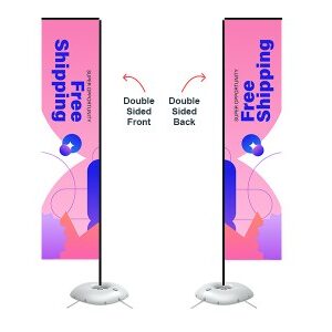 Rectangular Banner - Large 12ft - with Cross Base - Image 2