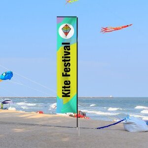Rectangular Banner - X-Large 13ft - with Ground Spike - Image 3