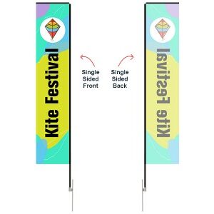 Rectangular Banner - X-Large 13ft - with Ground Spike - Image 4