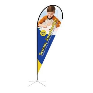 Teardrop Banner - X-Large 15ft - with Cross Base - Image 4