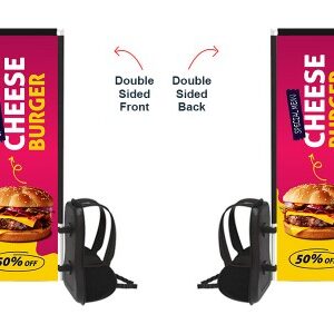 Walking Backpack Flag - Rectangular - Image 2