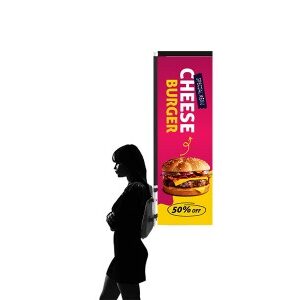 Walking Backpack Flag - Rectangular - Image 4