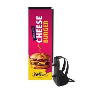 Walking Backpack Flag - Rectangular - Image 5