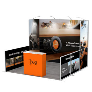 10 ft trade show booth Qseg display kit QS-030324007 - Image 3