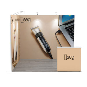 10×10 conference booth Qseg display kit QS-030324008 - Image 2