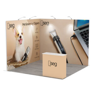 10×10 conference booth Qseg display kit QS-030324008 - Image 3