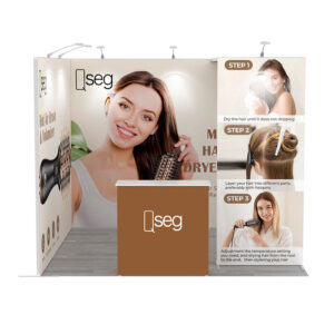 10×10 event booth Qseg display kit QS-030324013 - Image 2