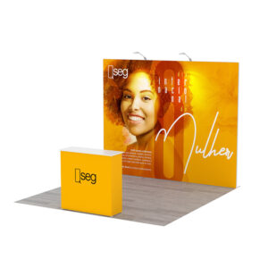 10×10 trade show booth Qseg display kit QS-030324001 - Image 3