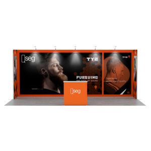 20ft trade show booth Qseg display kit QS-030624015 - Image 2