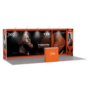 20ft trade show booth Qseg display kit QS-030624015 - Image 3