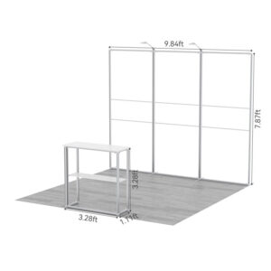 10×10 trade show booth Qseg display kit QS-030324001 - Image 4