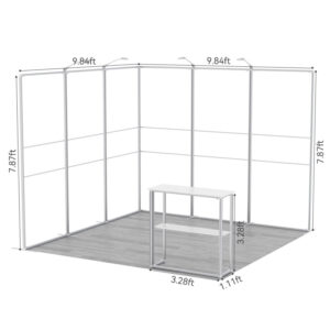 10×10 conference booth Qseg display kit QS-030324008 - Image 4