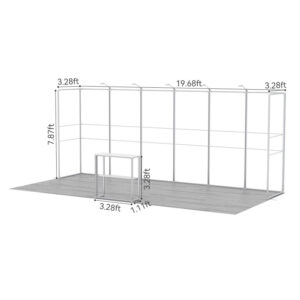 20ft trade show booth Qseg display kit QS-030624015 - Image 4