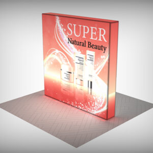 Rectangle - Small 8ft - Free Standing LED Backlit Display - Image 3