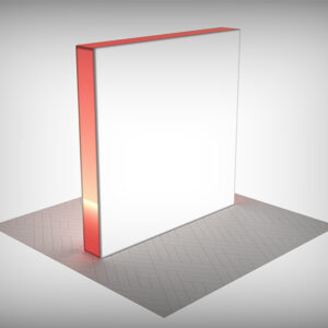 Rectangle - Small 8ft - Free Standing LED Backlit Display - Image 4